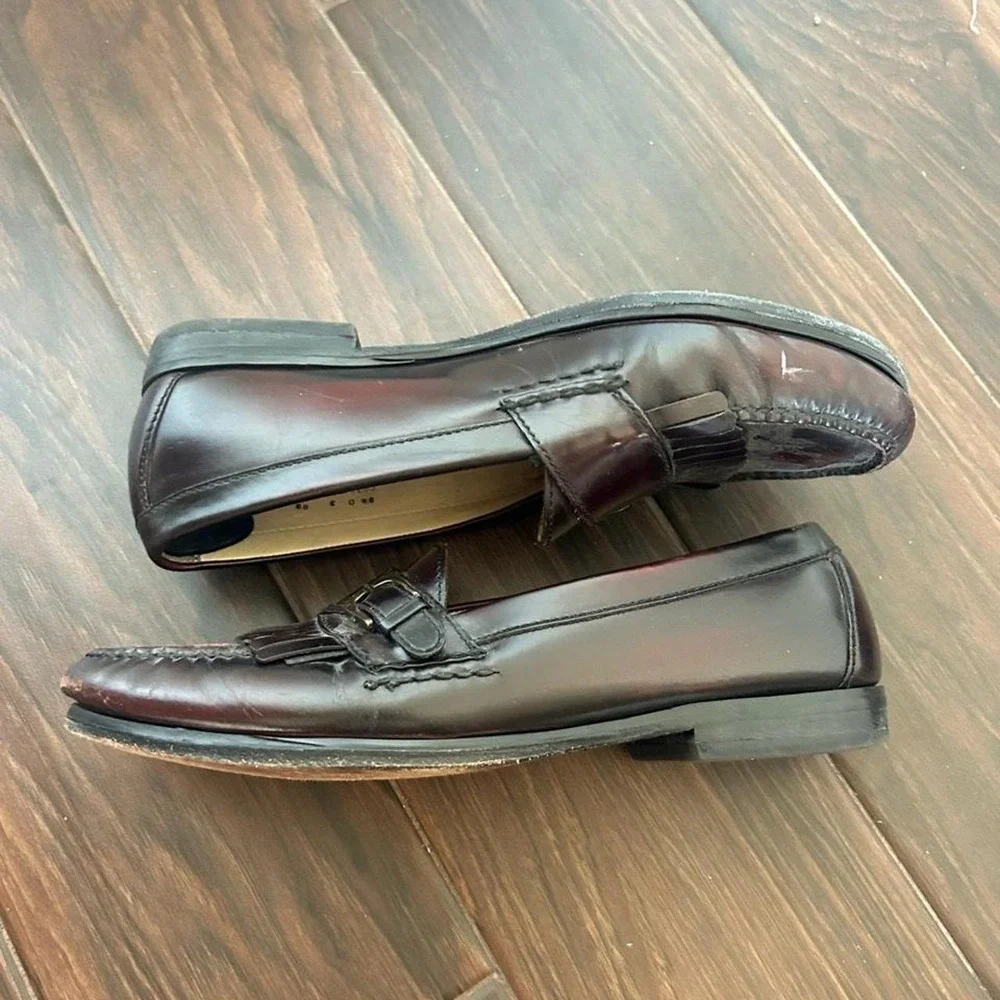 Cole Haan Men's brown leather loafers 9.5